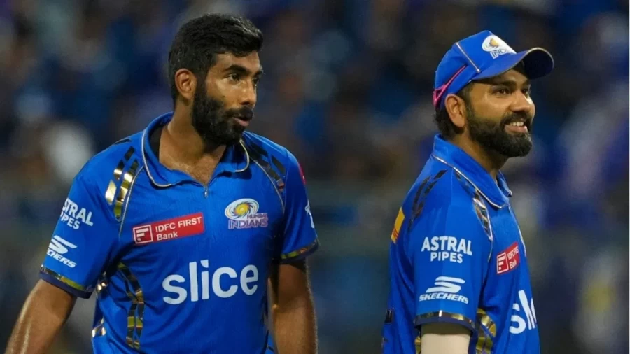 Jasprit Bumrah and rohit sharma