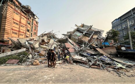 Earthquake Myanmar and Afghanistan