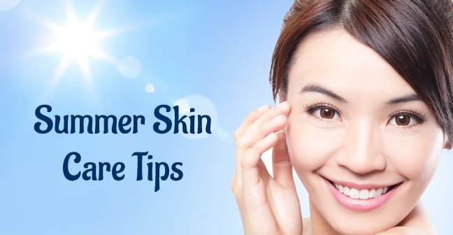 summer skin care tips
